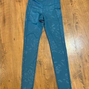 Under Armour Teal Leggings